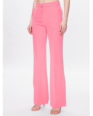 Maryley Spodnie materiałowe 23EB587/43FR Różowy Regular Fit