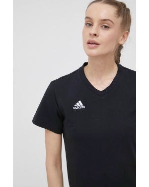 adidas Performance t-shirt bawełniany HC0438 kolor czarny HC0438