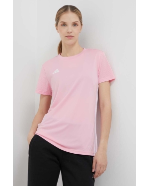 adidas Performance t-shirt treningowy Tabela 23 kolor różowy IA9152
