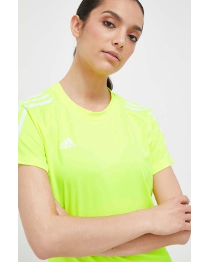 adidas Performance t-shirt treningowy Hilo kolor zielony