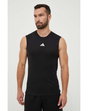 adidas Performance t-shirt treningowy Power kolor czarny