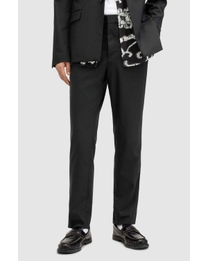 AllSaints spodnie DIMA męskie kolor czarny proste