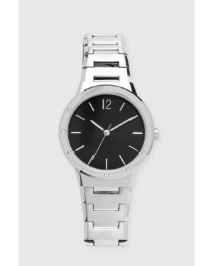 HUGO zegarek 1502647 damski kolor srebrny