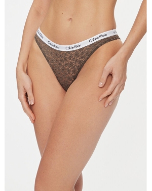 Calvin Klein Underwear Figi brazylijskie 000QD3859E Brązowy