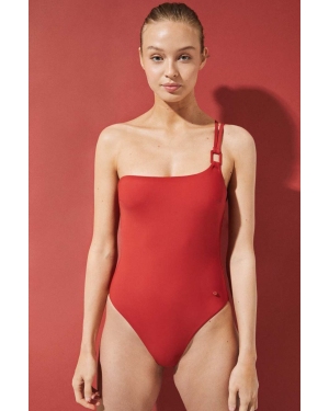 women'secret jednoczęściowy strój kąpielowy SWIM ICONS kolor czerwony usztywniona miseczka 5525800