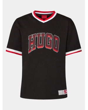 Hugo T-Shirt Duava 50510173 Czarny Relaxed Fit
