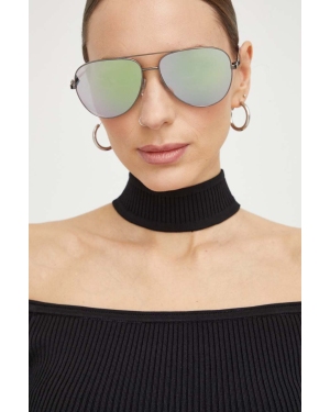 Kurt Geiger London okulary przeciwsłoneczne damskie kolor szary