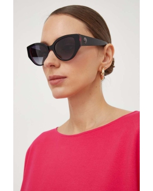 Kurt Geiger London okulary przeciwsłoneczne damskie kolor czarny