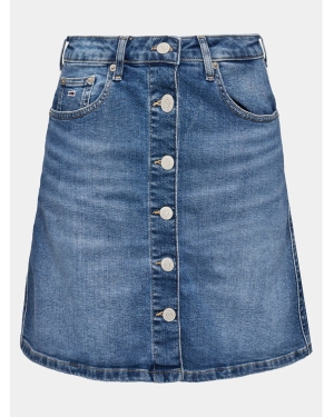 Tommy Jeans Spódnica jeansowa Aline DW0DW17982 Niebieski Regular Fit