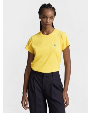 Polo Ralph Lauren T-Shirt New Rltpp 211898698018 Żółty Regular Fit