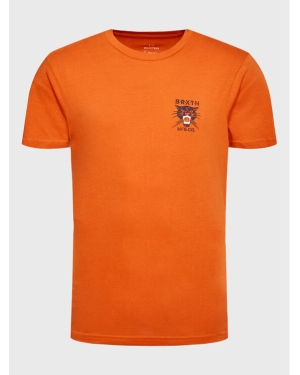 Brixton T-Shirt Sparks 16861 Pomarańczowy Regular Fit