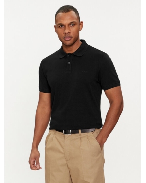 s.Oliver Polo 2138262 Czarny Regular Fit