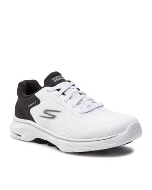 Skechers Sneakersy Go Walk 7-Cosmic Waves 125215/WBK Biały