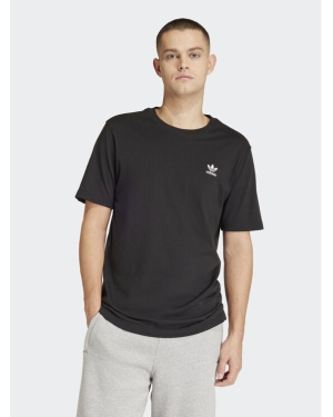 adidas T-Shirt Trefoil Essentials IR9690 Czarny Regular Fit