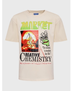 Market T-Shirt Chemistry 399001242 Écru Regular Fit
