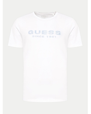 Guess T-Shirt M4GI61 J1314 Biały Slim Fit