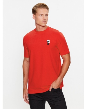 KARL LAGERFELD T-Shirt 755027 534221 Czerwony Regular Fit