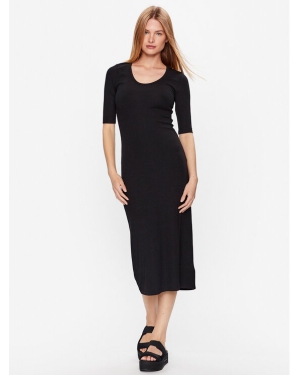 Calvin Klein Sukienka dzianinowa K20K205752 Czarny Slim Fit