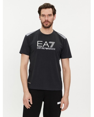 EA7 Emporio Armani T-Shirt 3DPT29 PJULZ 1578 Granatowy Regular Fit