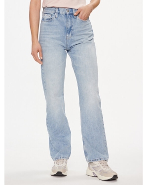 Calvin Klein Jeans Jeansy J20J222779 Niebieski Straight Fit
