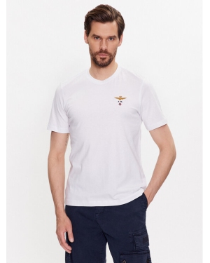 Aeronautica Militare T-Shirt 231TS1580J372 Biały Regular Fit