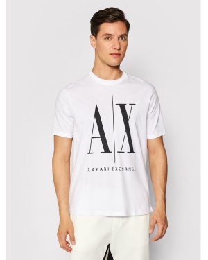 Armani Exchange T-Shirt 8NZTPA ZJH4Z 5100 Biały Regular Fit