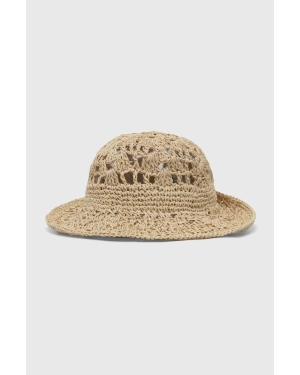 Hollister Co. kapelusz kolor beżowy