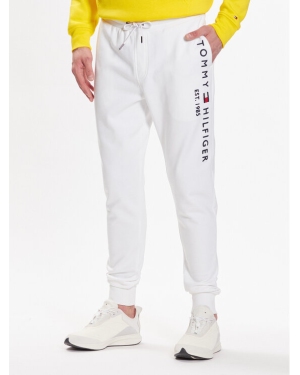 Tommy Hilfiger Spodnie dresowe Basic Branded MW0MW08388 Biały Regular Fit