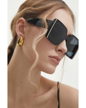 Answear Lab okulary przeciwsłoneczne damskie kolor czarny