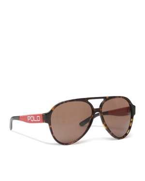 Polo Ralph Lauren Okulary przeciwsłoneczne 0PH4130 Brązowy