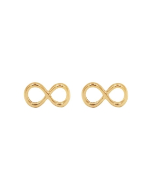 Lilou kolczyki złote Infinity