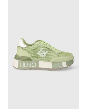 Liu Jo sneakersy AMAZING 25 kolor zielony BA4005PX303S1318