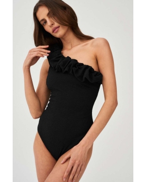 Undress Code jednoczęściowy strój kąpielowy Sea Pearl kolor czarny miękka miseczka