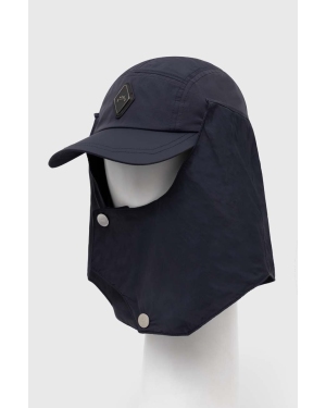 A-COLD-WALL* czapka z daszkiem Diamond Hooded Cap kolor granatowy z aplikacją ACWUA199