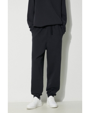 A-COLD-WALL* spodnie dresowe bawełniane Essential Sweatpant kolor czarny gładkie ACWMB274