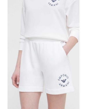 Emporio Armani Underwear szorty plażowe kolor biały