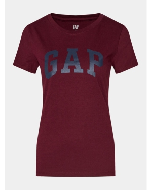 Gap T-Shirt 268820-61 Bordowy Regular Fit