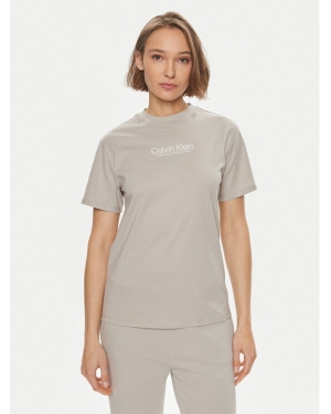 Calvin Klein T-Shirt Coordinates K20K207005 Beżowy Regular Fit