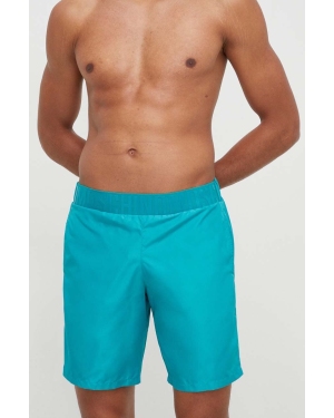 Moschino Underwear szorty kąpielowe kolor turkusowy 241V3A42489301