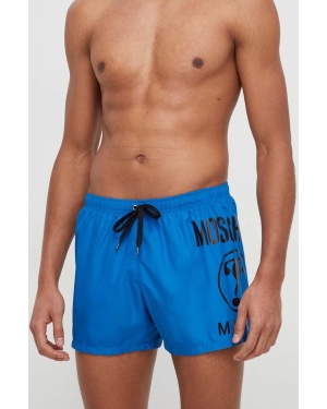 Moschino Underwear szorty kąpielowe kolor niebieski 241V3A42879301