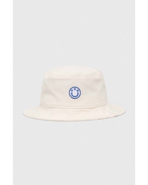 Hugo Blue kapelusz bawełniany kolor biały bawełniany