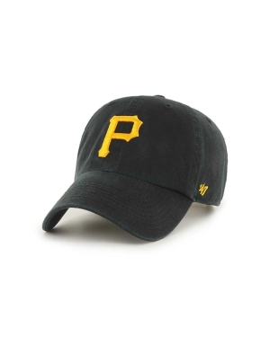 47brand czapka MLB Pittsburgh Pirates kolor czarny z aplikacją B-RGW20GWS-BKD