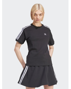 adidas T-Shirt 3-Stripes IU2420 Czarny Regular Fit