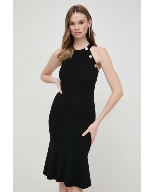 Marciano Guess sukienka ANDROMEDA kolor czarny mini dopasowana 4GGK04 5810Z