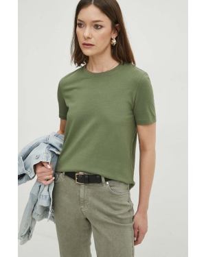 Medicine t-shirt bawełniany damski kolor zielony