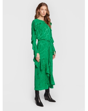 Zadig&Voltaire Sukienka codzienna Ritana WWDR01167 Zielony Regular Fit