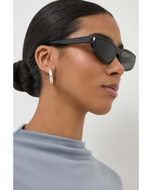 Saint Laurent okulary przeciwsłoneczne damskie kolor czarny SL 634 NOVA