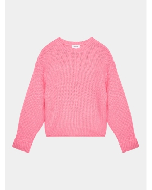 Vero Moda Girl Sweter 10291223 Różowy Regular Fit