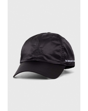 adidas czapka z daszkiem kolor czarny gładka IP6314