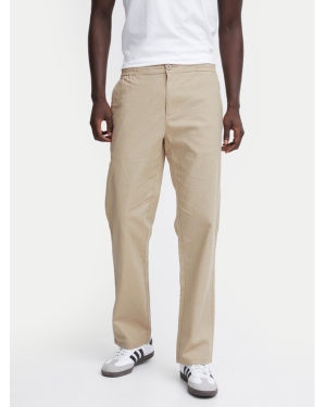 Blend Spodnie materiałowe 20716614 Beżowy Straight Fit